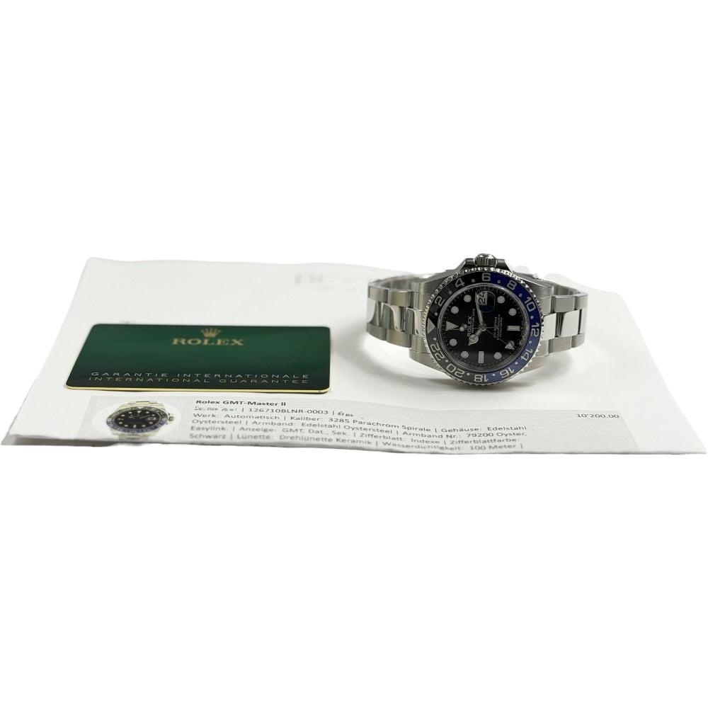 Rolex GMT-Master II "Batman" - 126710BLNR
