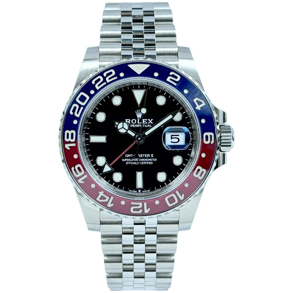 Rolex GMT Master II Pepsi - 126710BLRO auf Stargold.ch erhältlich.