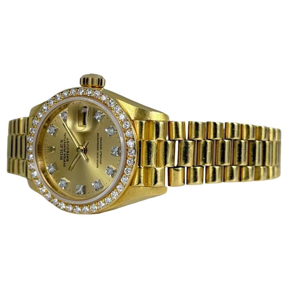 Rolex Lady-Datejust Factory Diamond - 69138