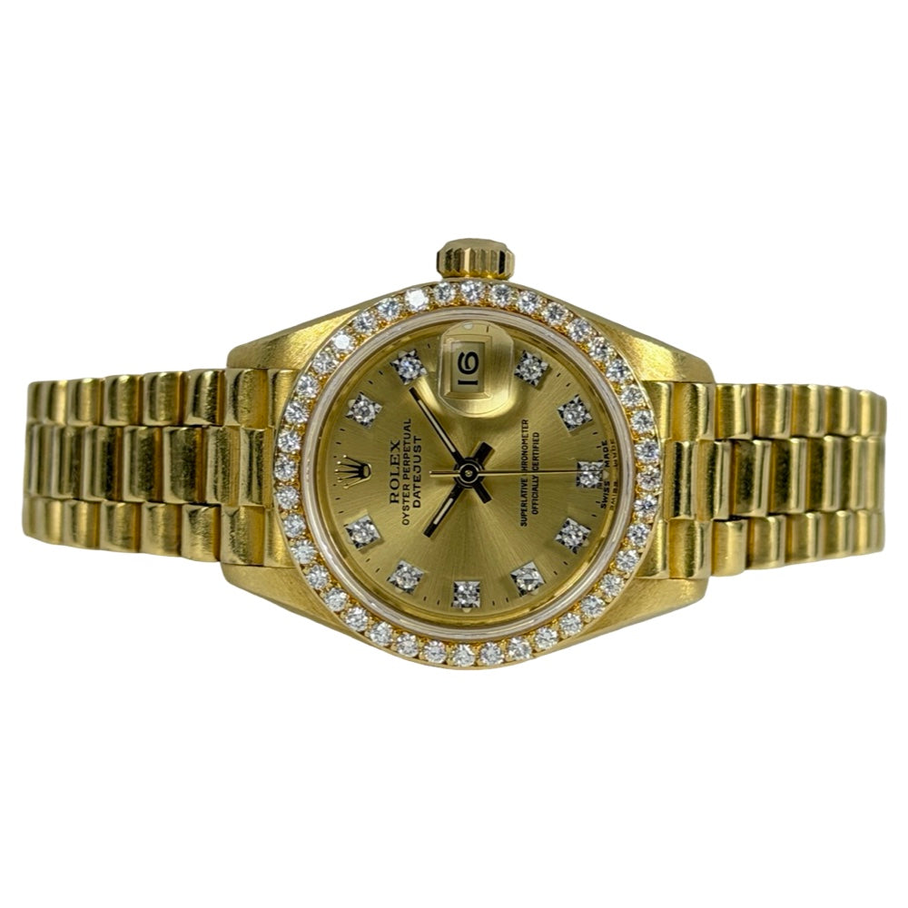 Rolex Lady-Datejust Factory Diamond - 69138