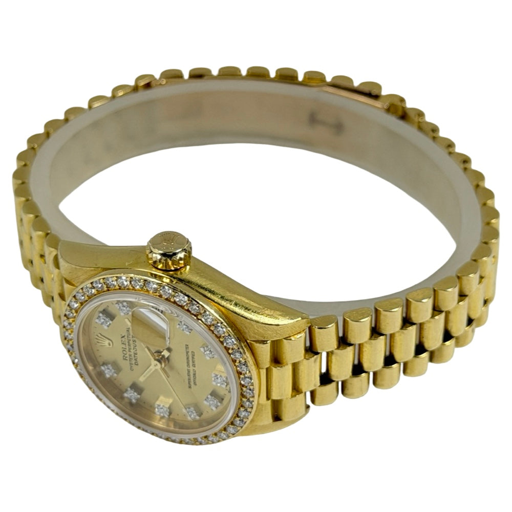 Rolex Lady-Datejust Factory Diamond - 69138