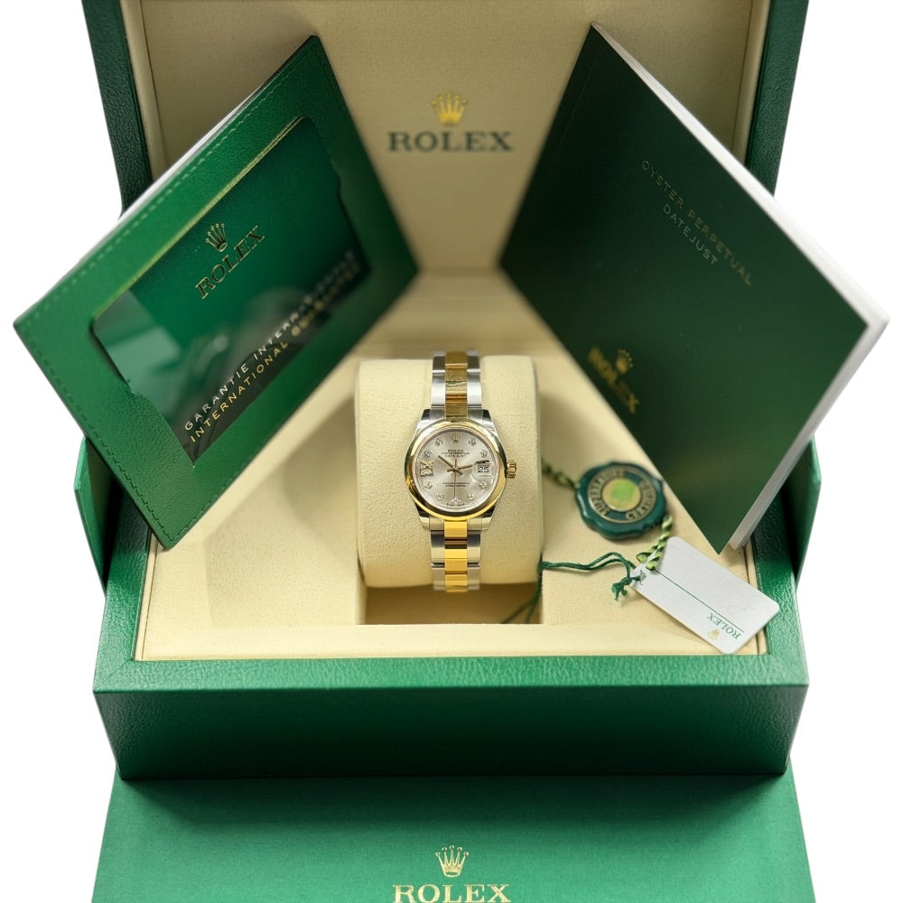 Rolex Lady-Datejust mit Diamanten - 279163
