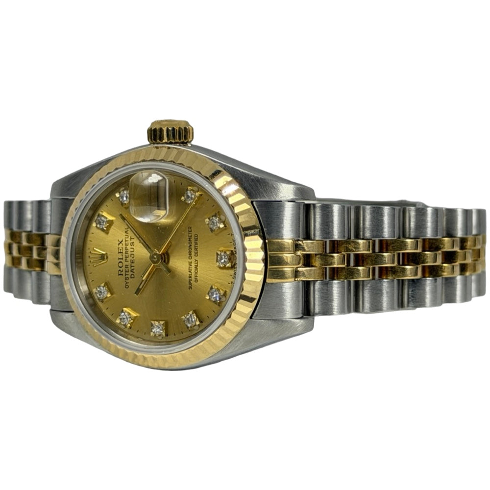 Rolex Lady Datejust Bicolor mit Diamanten - 69173
