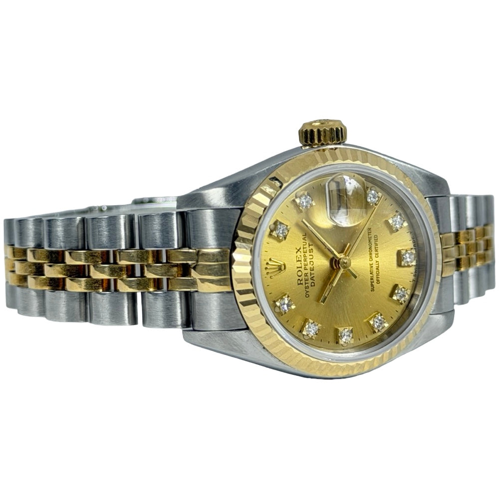 Rolex Lady Datejust Bicolor mit Diamanten - 69173