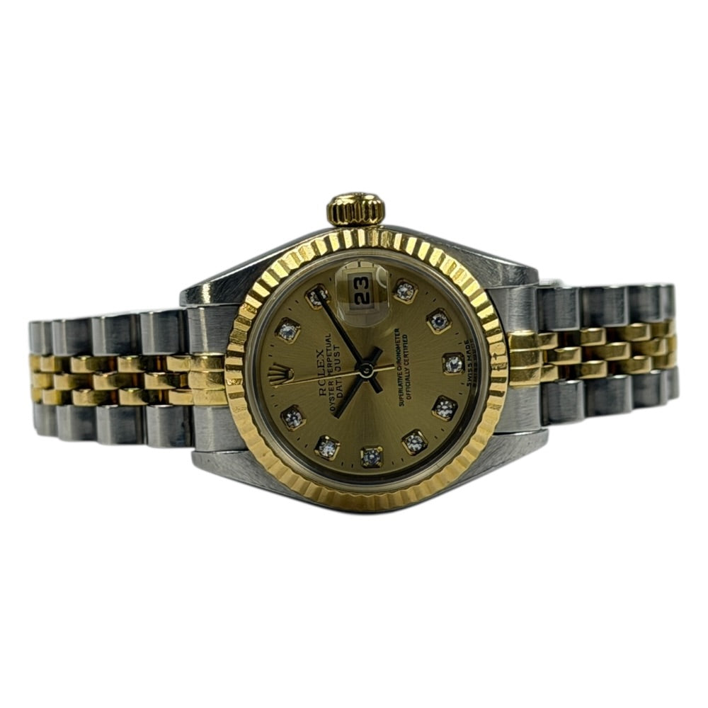 Rolex Lady Datejust Bicolor mit Diamanten - 69173