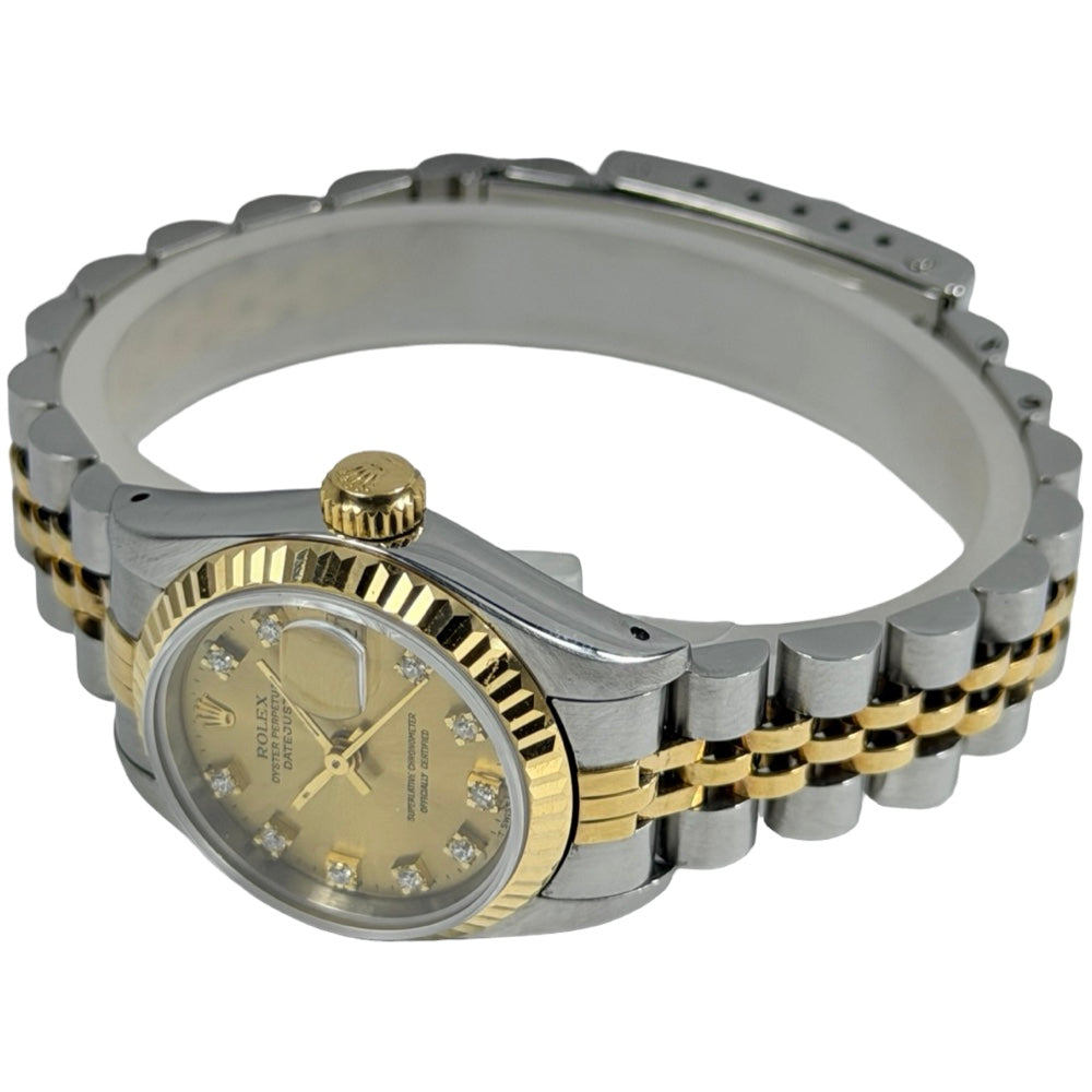 Rolex Lady Datejust Bicolor mit Diamanten - 69173