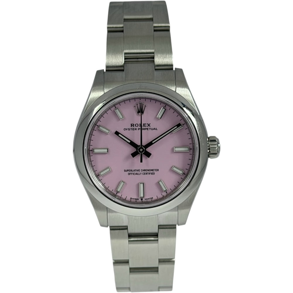 Rolex Oyster Perpetual 31 "Candy Pink" - 277200 auf Stargold.ch erhältlich.