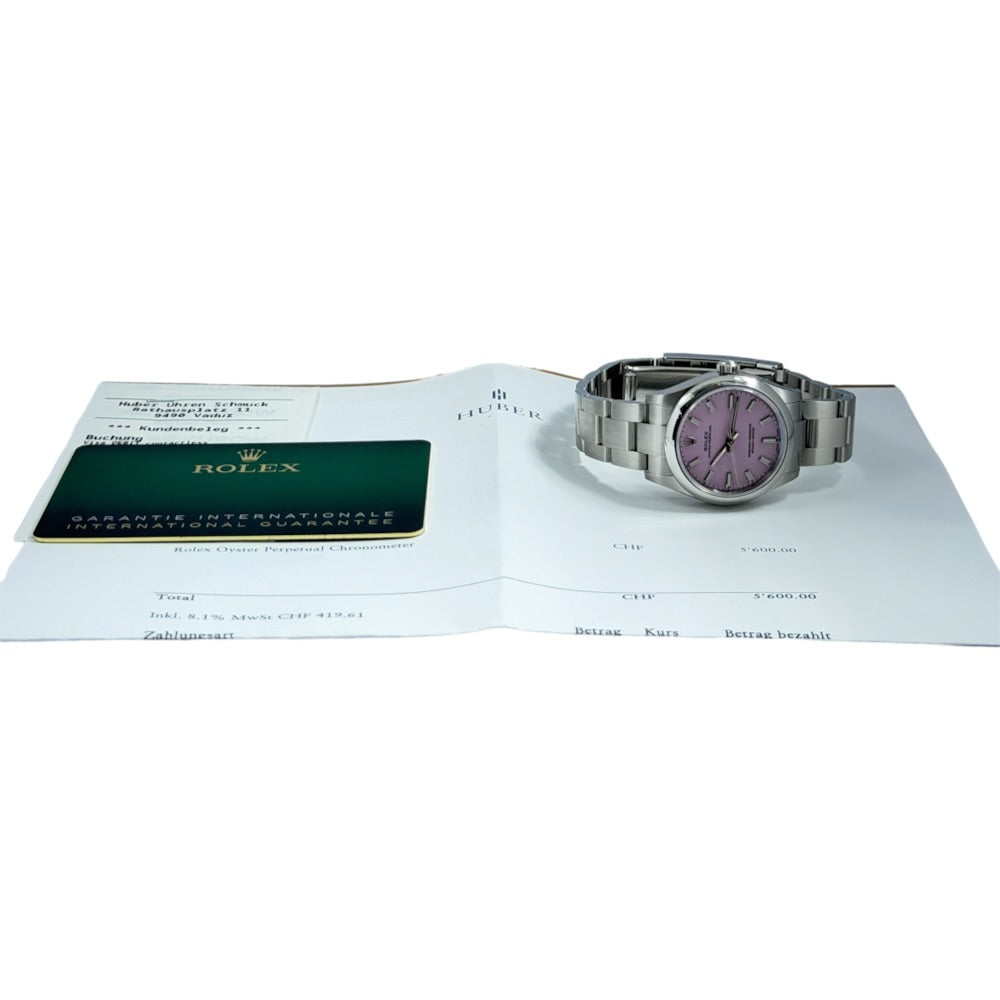 Rolex Oyster Perpetual 31 "Candy Pink" - 277200