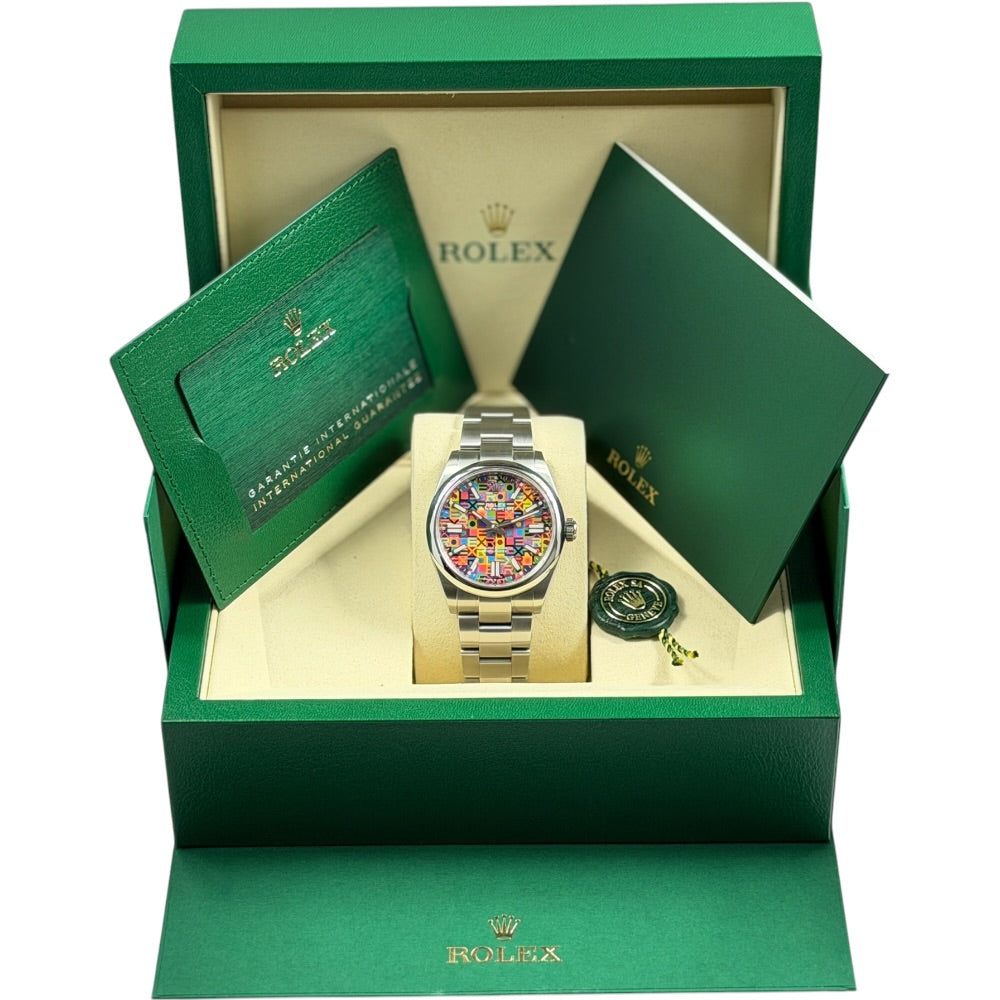 Rolex Oyster Perpetual 41 Jubilee Motif Dial - 134300