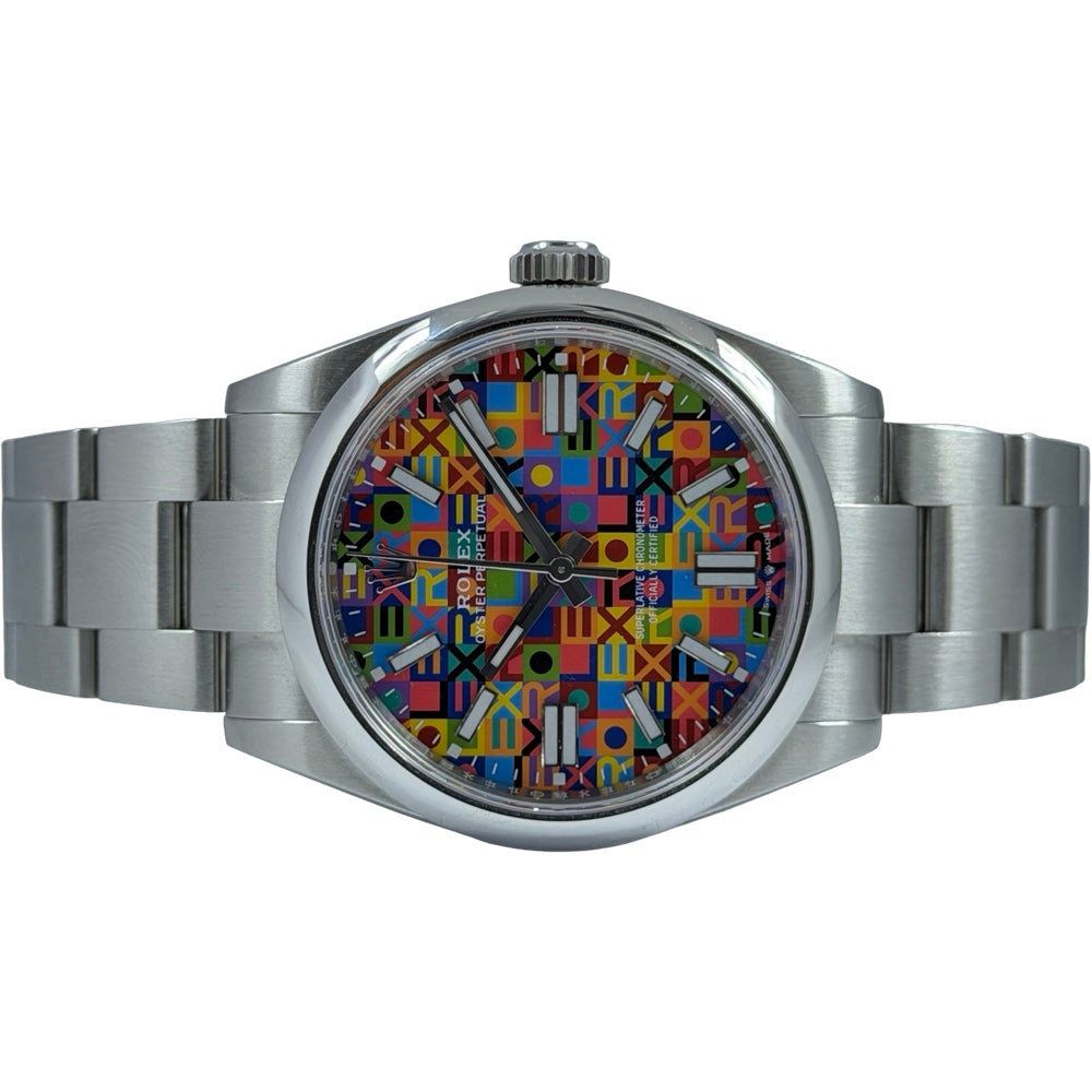 Rolex Oyster Perpetual 41 Jubilee Motif Dial - 134300