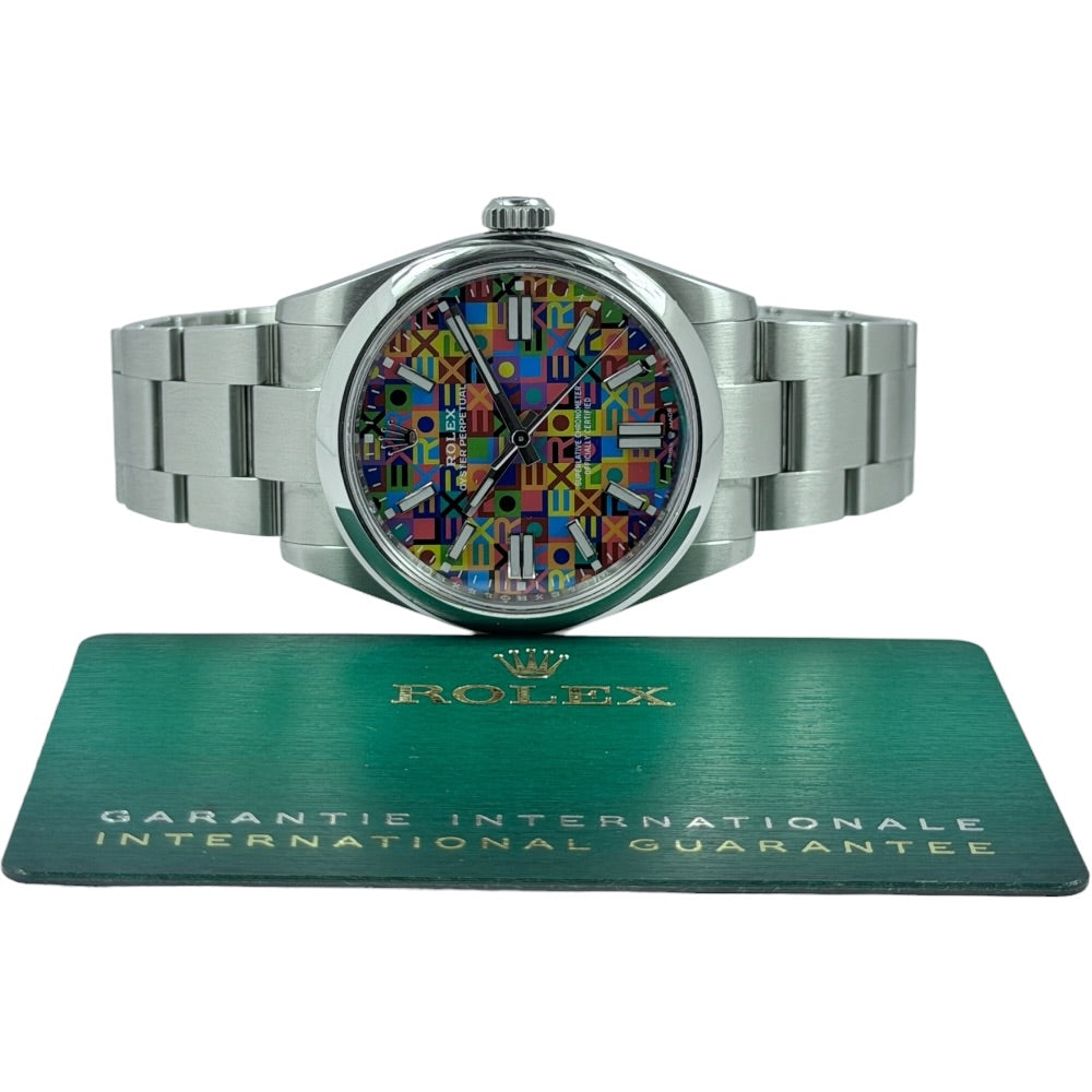 Rolex Oyster Perpetual 41 Jubilee Motif Dial - 134300