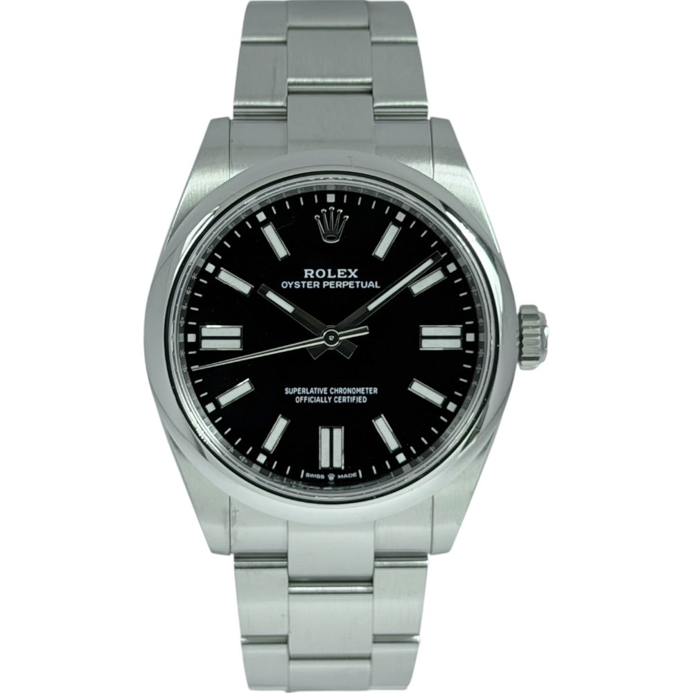 Rolex Oyster Perpetual 41 schwarz - 134300 auf Stargold.ch erhältlich.