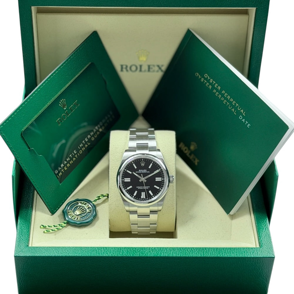 Rolex Oyster Perpetual 41 schwarz - 134300