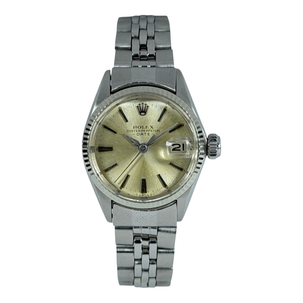 Rolex Oyster Perpetual Lady Date - 6517 auf Stargold.ch erhältlich.
