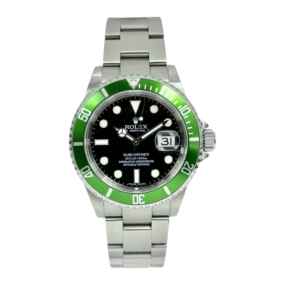 Rolex Submariner Date - Kermit - 16610LV auf Stargold.ch erhältlich.