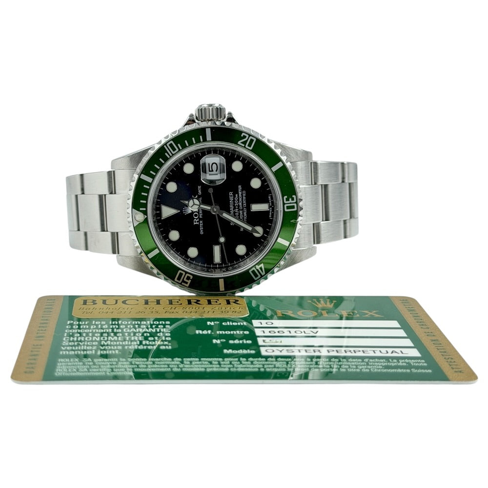 Rolex Submariner Date - Kermit - 16610LV