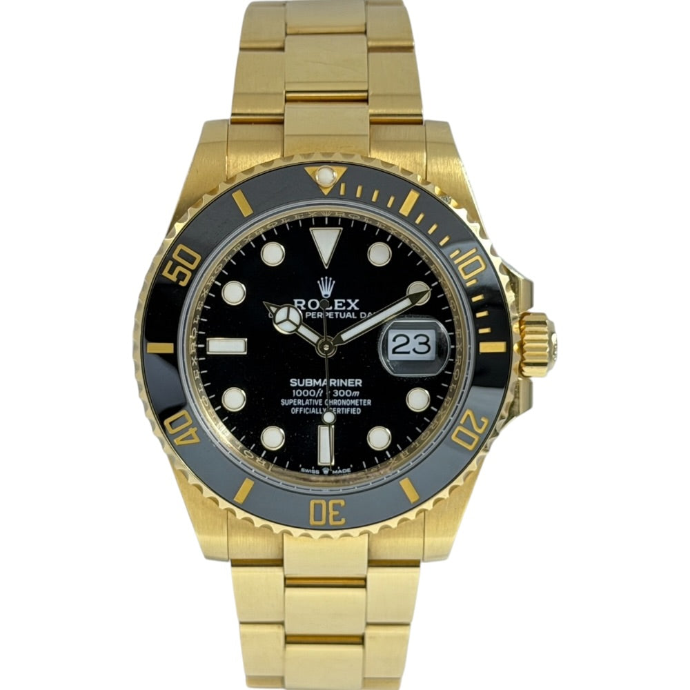Rolex Submariner Date 18K Gold - 126618LN auf Stargold.ch erhältlich.