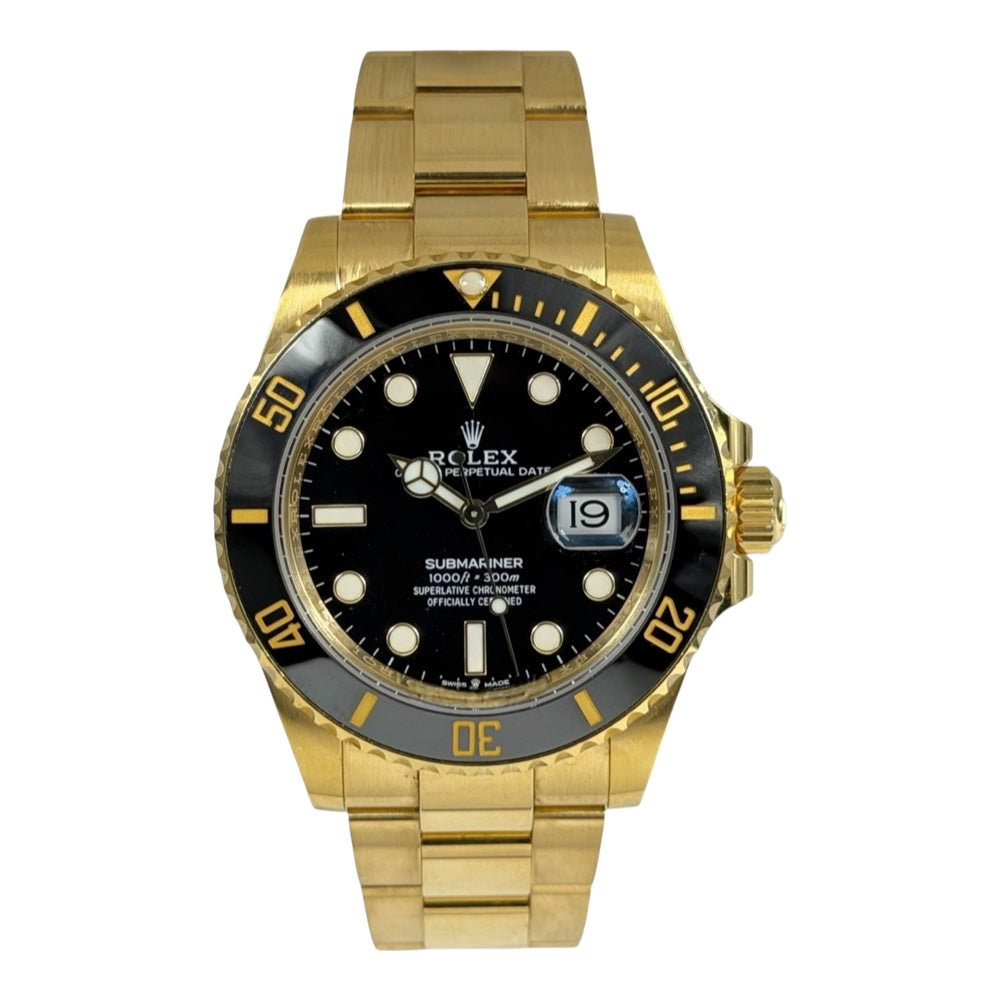 Rolex Submariner Date 18K Gold - 126618LN auf Stargold.ch erhältlich.