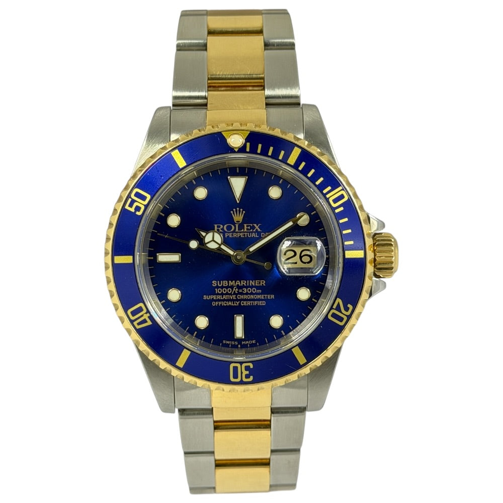 Rolex Submariner Date Bluesy - 16613 auf Stargold.ch erhältlich.