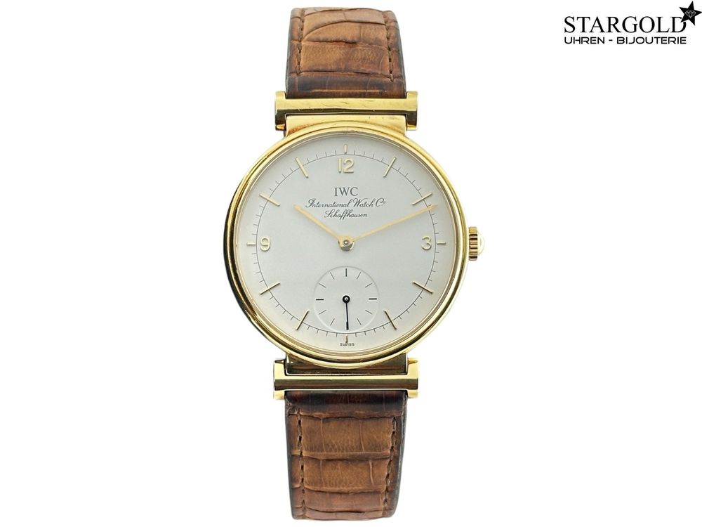 IWC Schaffhausen Vintage 18K Gelbgold 750 - 33mm - 3590 CHF Zürich