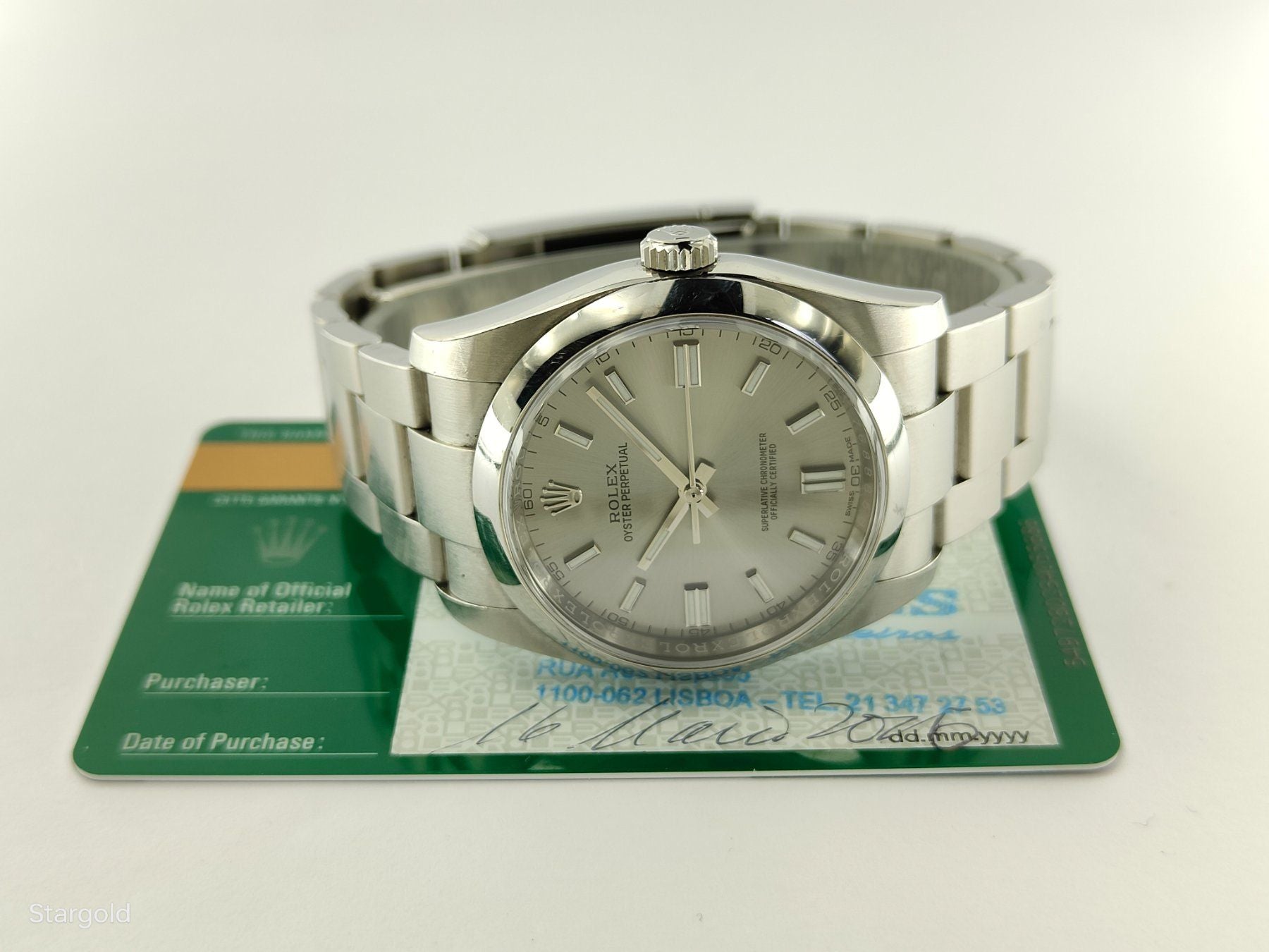 Rolex Oyster Perpetual 36 - 116000 - avec boîte & papiers