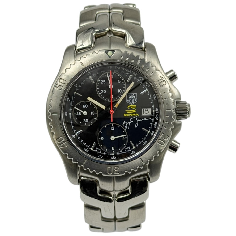 TAG Heuer Link Chronograph Ayrton Senna Limited auf Stargold.ch erhältlich.