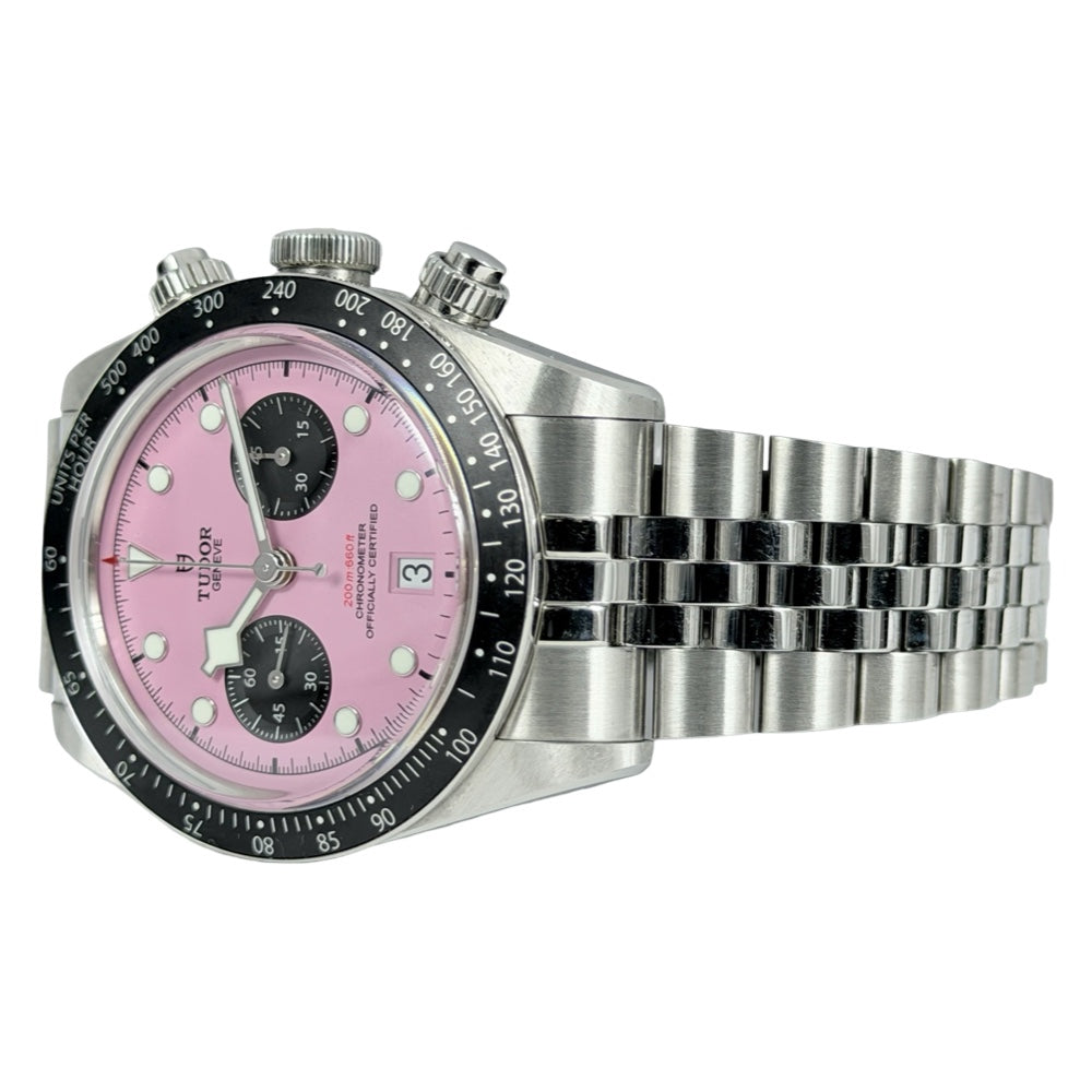 Tudor Black Bay Chrono Flamingo Pink - M79360N-0019