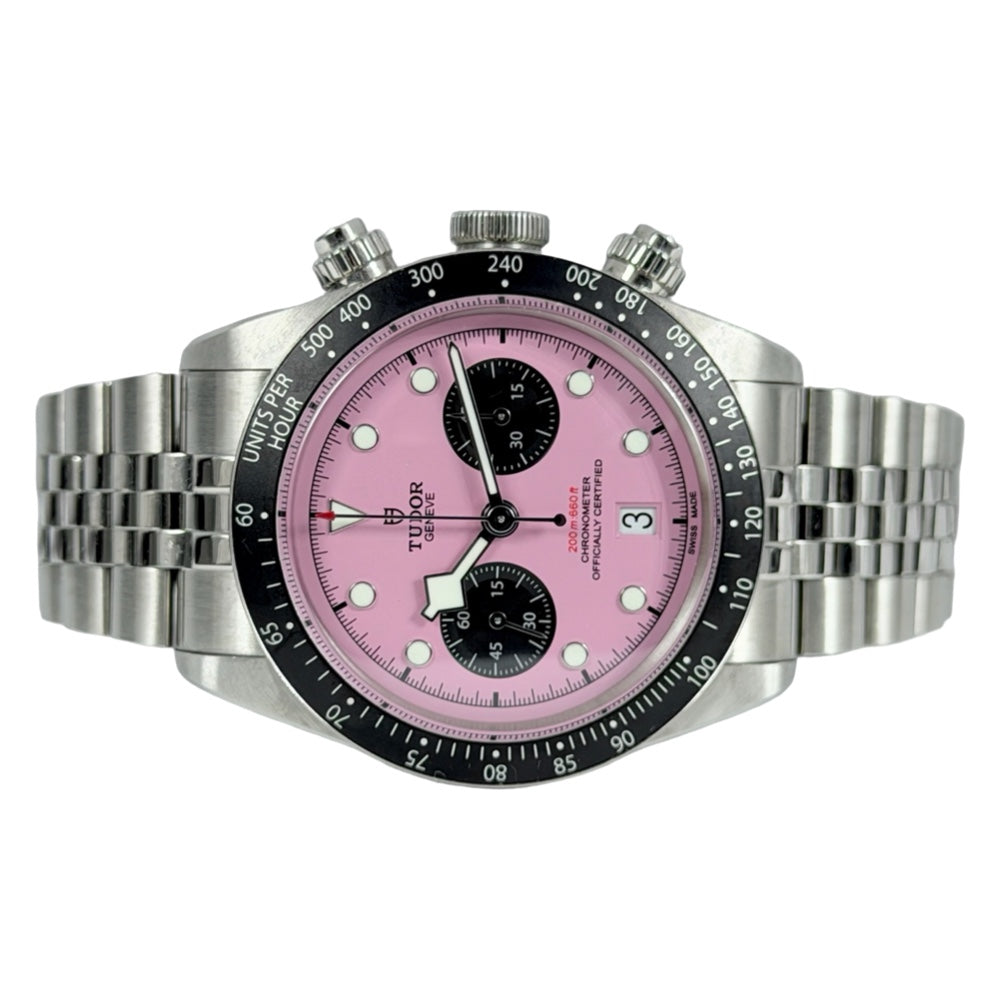 Tudor Black Bay Chrono Flamingo Pink - M79360N-0019