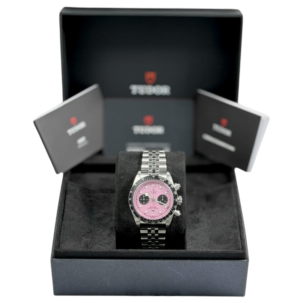 Tudor Black Bay Chrono Flamingo Pink - M79360N-0019