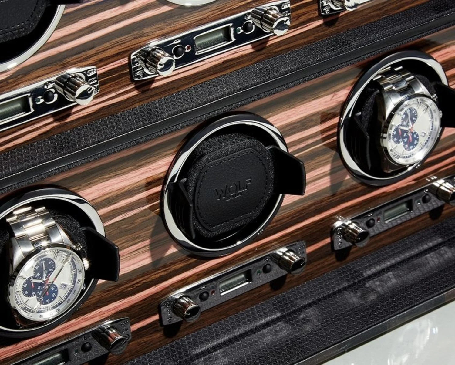 Uhrenbeweger Roadster Watch Winder für 6 Armbanduhren