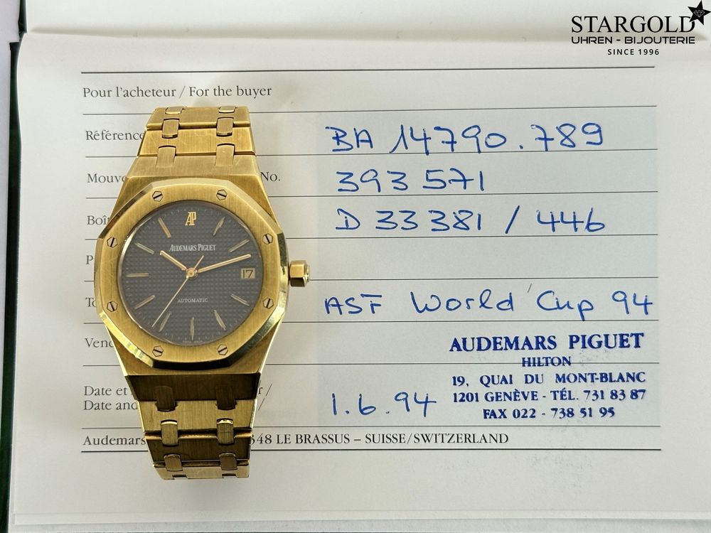 Audemars Piguet Royal Oak - 14790 "ASF World Cup '94"