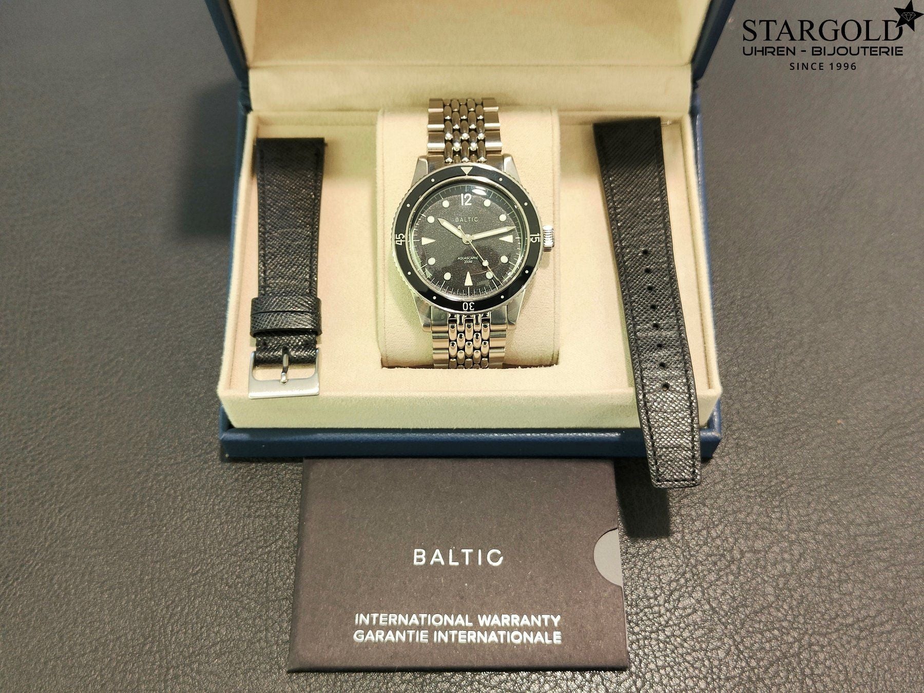 Baltic Aquascaphe Classic Schwarz - Silber