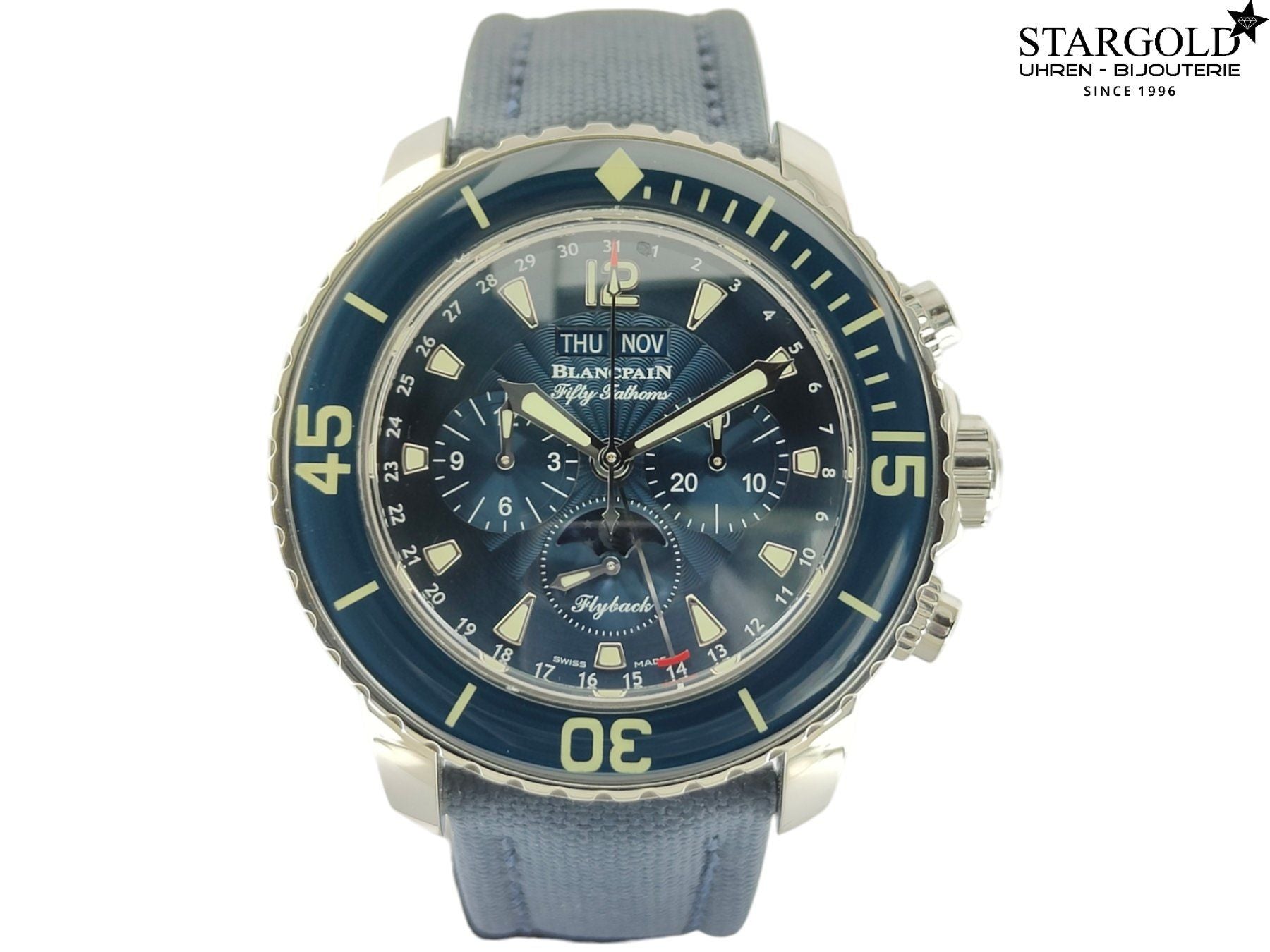 Blancpain Fifty Fathoms Flyback - 5066f-1140-52b