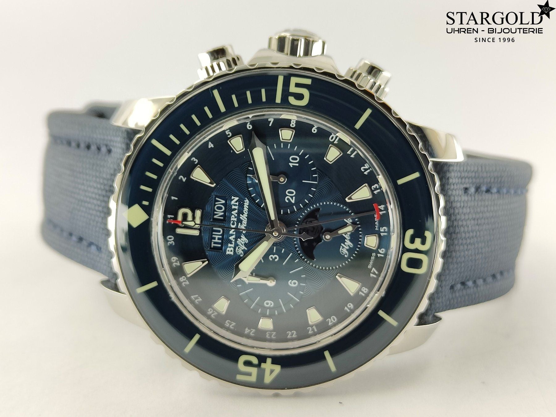 Blancpain Fifty Fathoms Flyback - 5066f-1140-52b