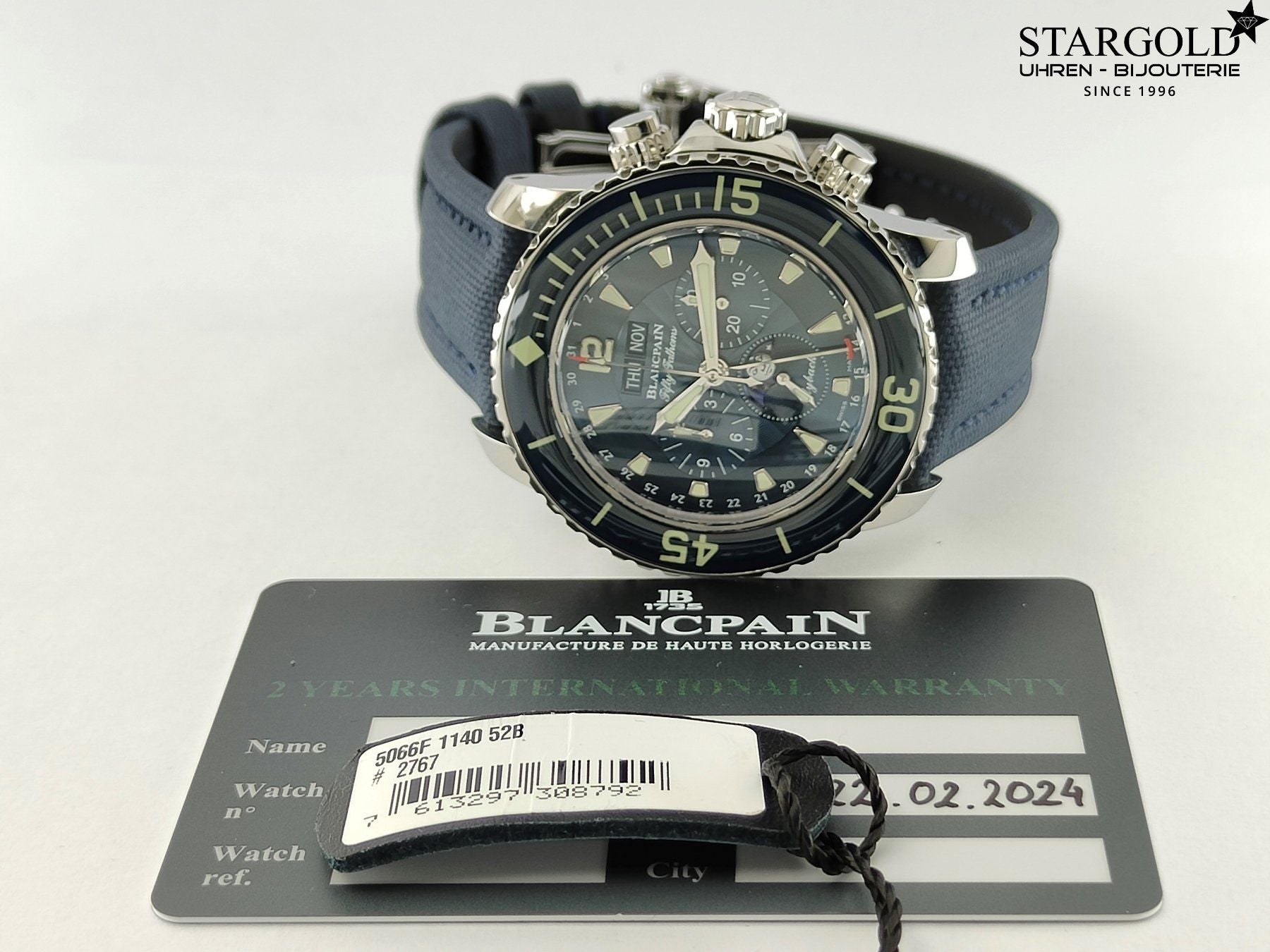 Blancpain Fifty Fathoms Flyback - 5066f-1140-52b