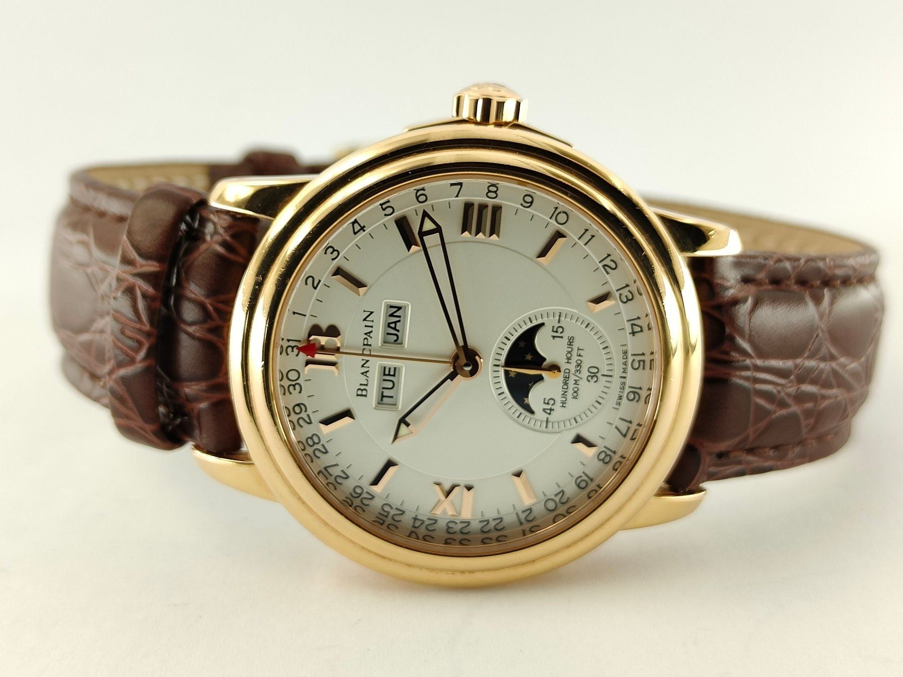 Blancpain Léman Moonphase 18K Roségold - 3563A