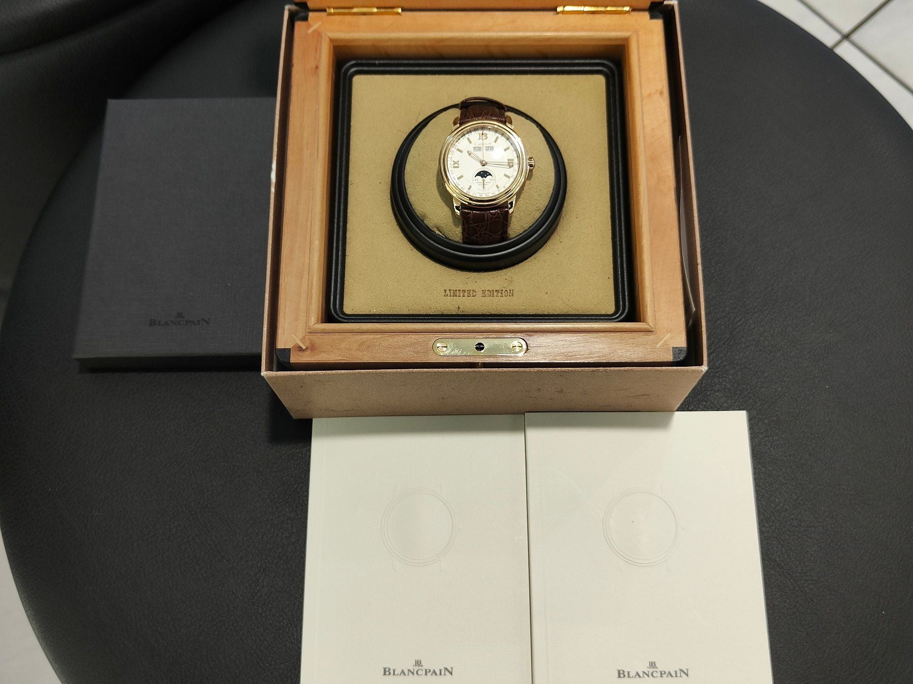 Blancpain Léman Moonphase 18K Roségold - 3563A