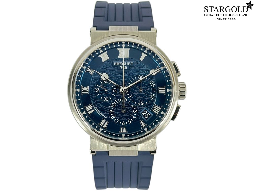 Breguet Marine Chronograph 18K Weissgold - 5527 auf Stargold.ch erhältlich.