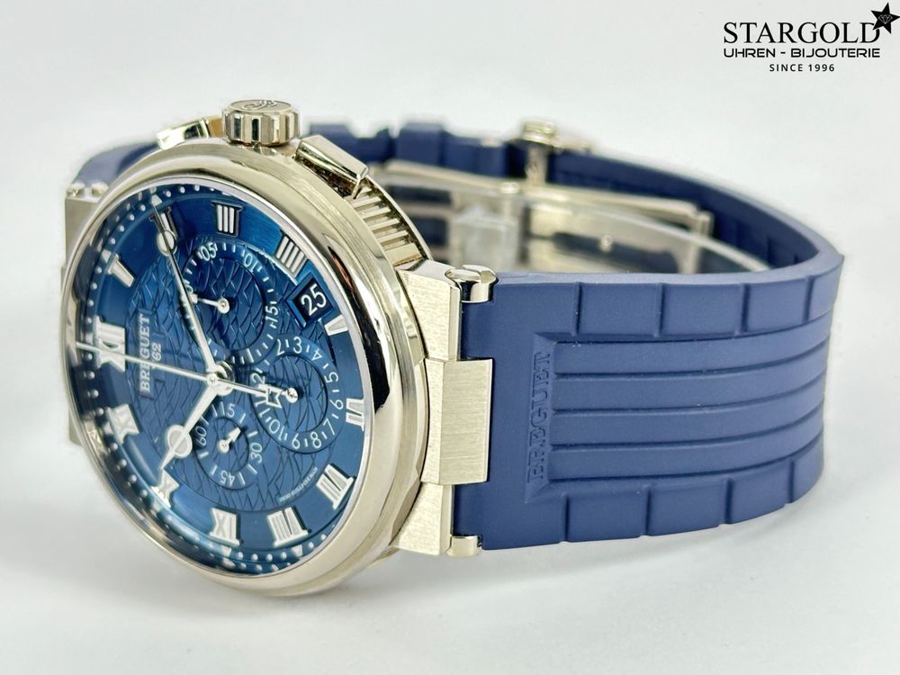 Breguet Marine Chronograph 18K Weissgold - 5527