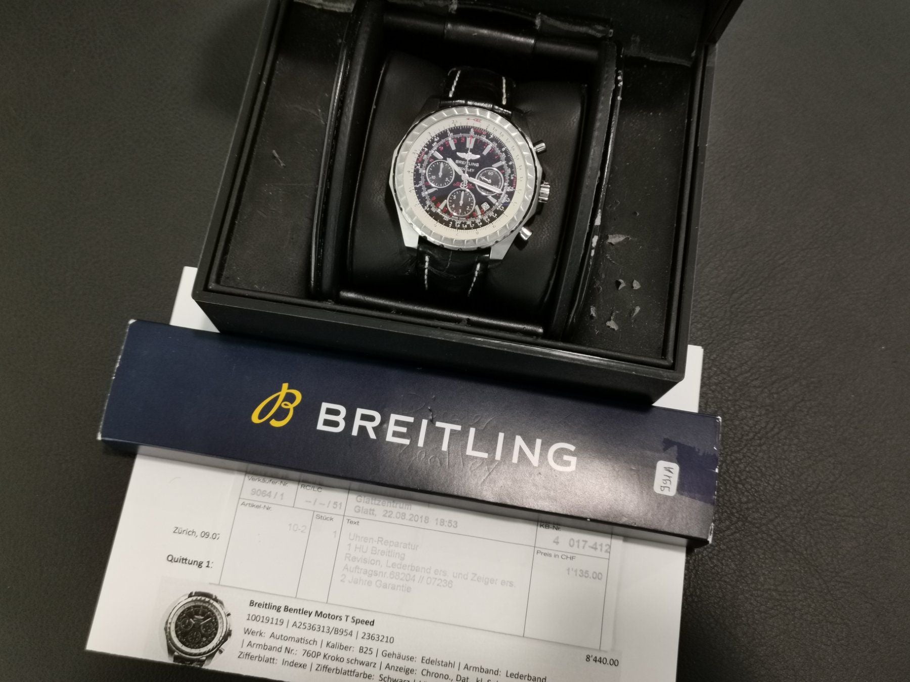 Breitling Bentley Motors T Speed