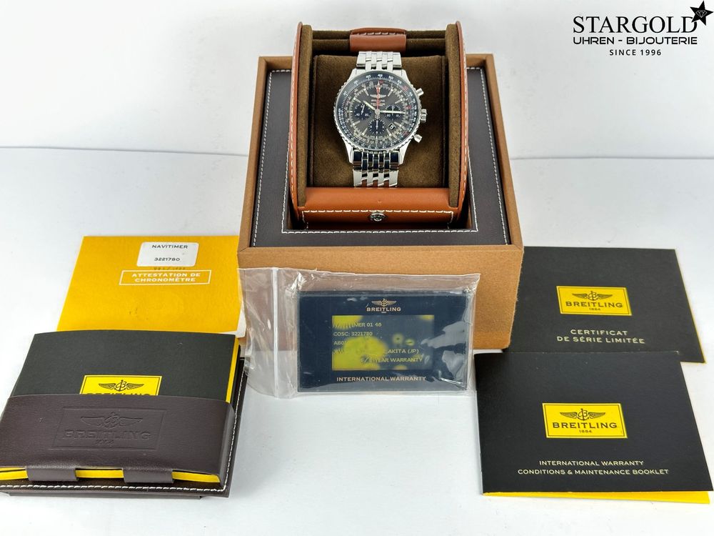 Breitling Navitimer 01 Stratos Grey 46 - AB01271A.F570