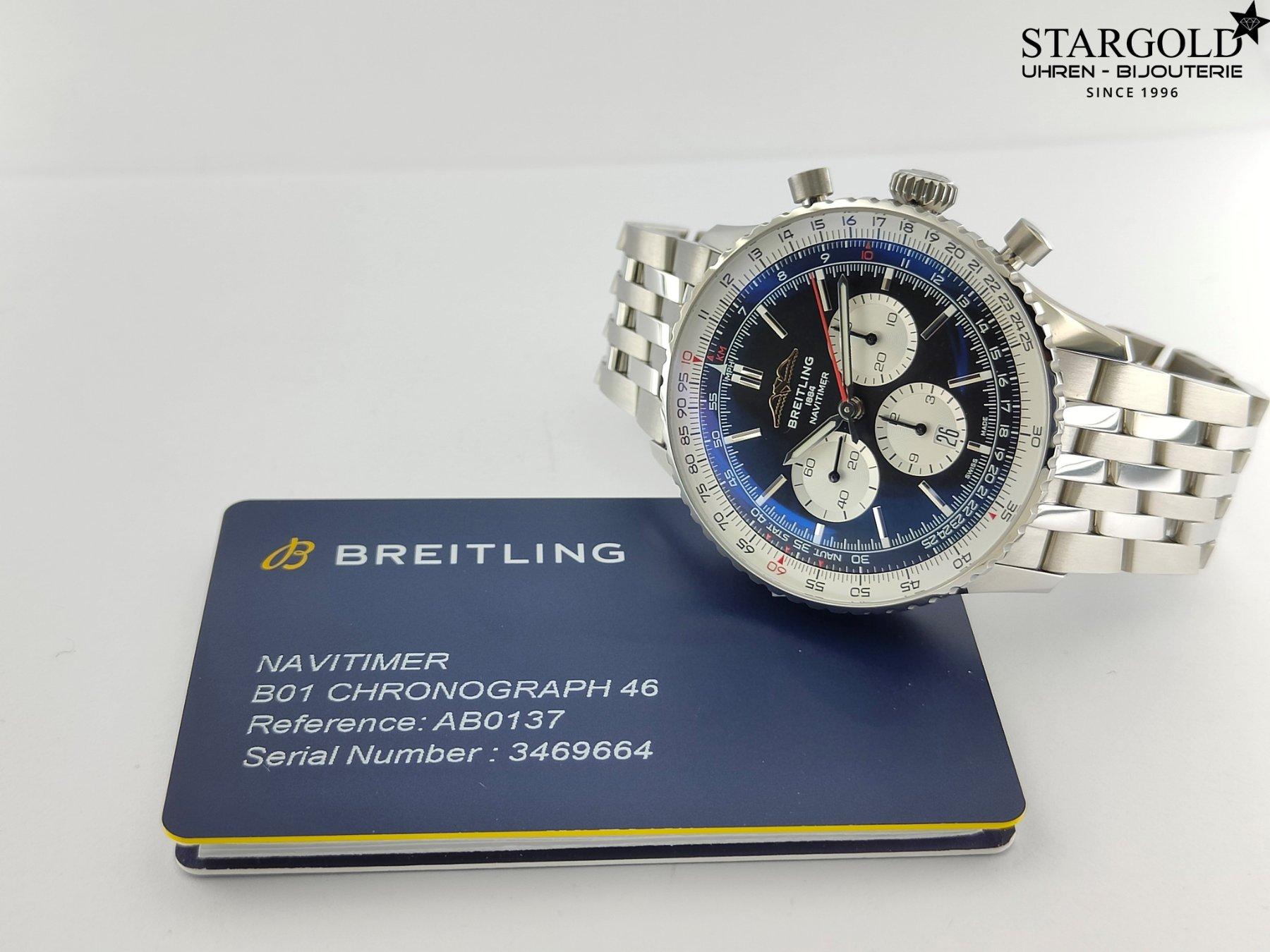 Breitling Navitimer B01 Chronograph 46 - AB0137