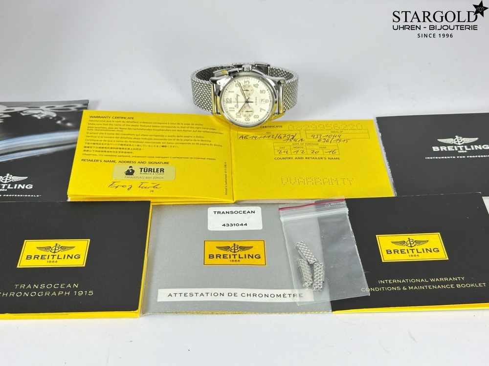 Breitling Transocean Chronograph 1915 - AB141112