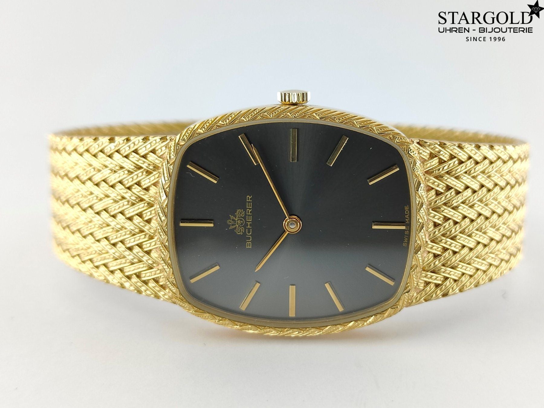 Bucherer 18K Gelbgold Handaufzug