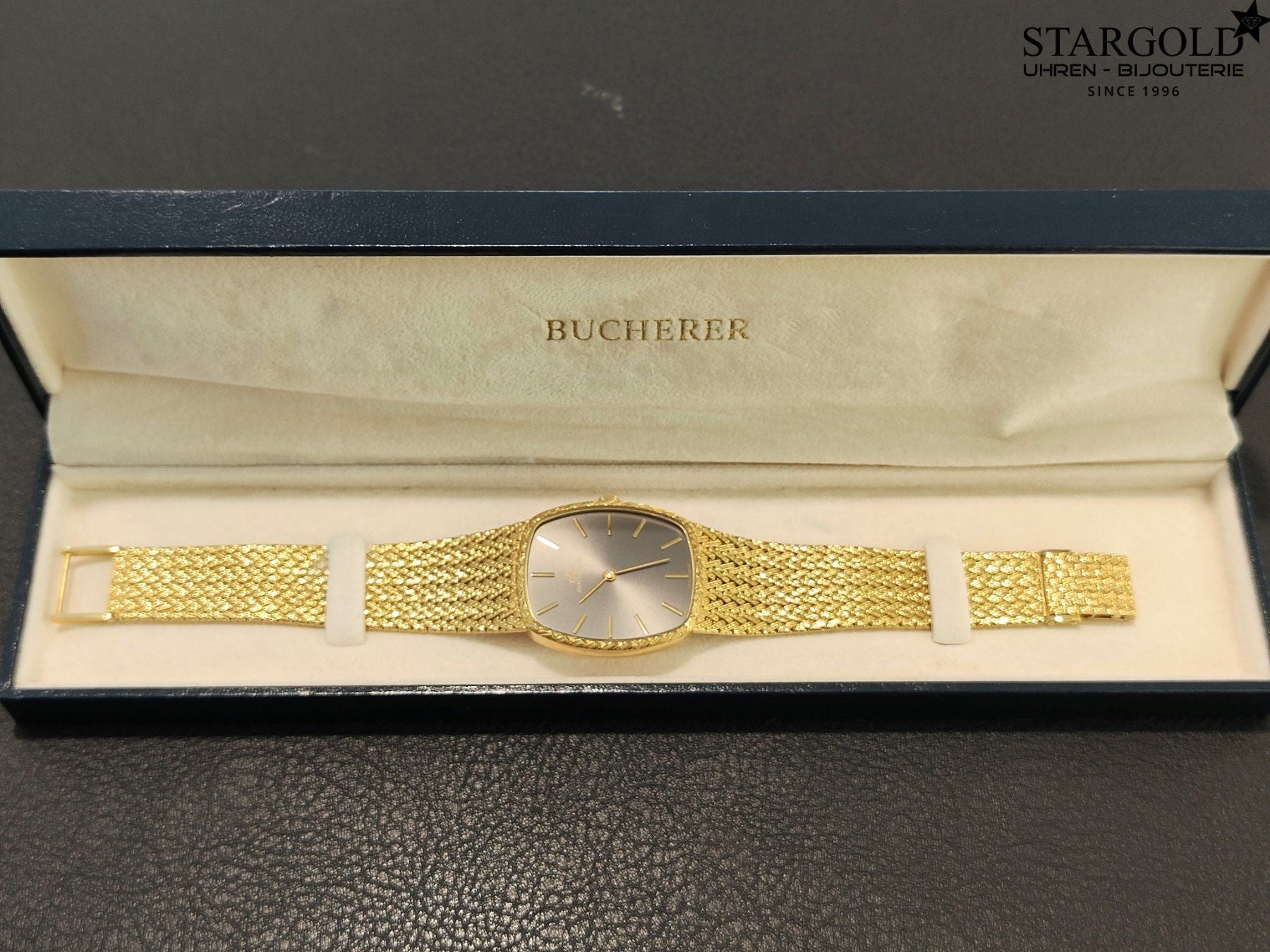 Bucherer 18K Gelbgold Handaufzug