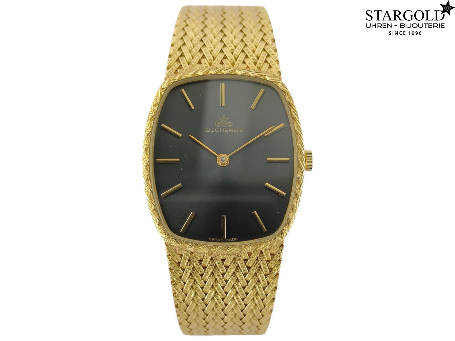 Bucherer 18K Gelbgold Handaufzug