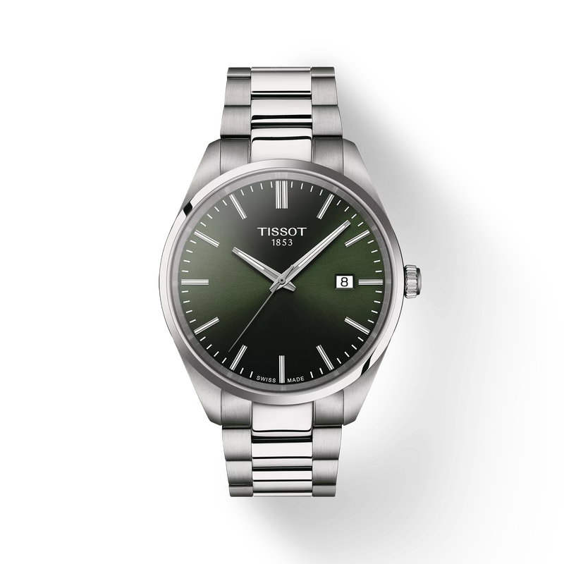 Tissot PR 100 Quartz 40mm Grün auf Stargold.ch erhältlich.