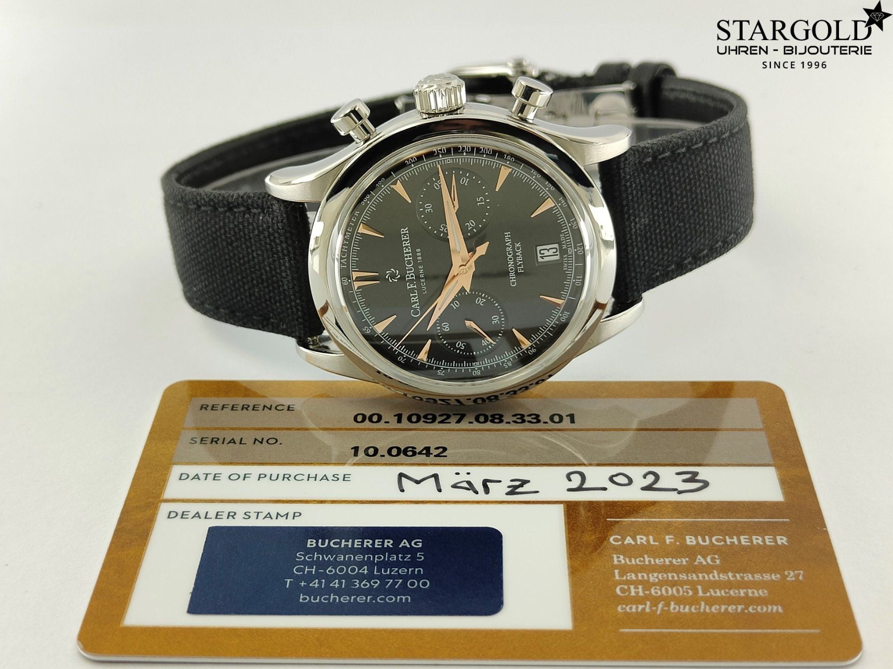 Carl F. Bucherer Manero Flyback - 00.10927.08.33.01