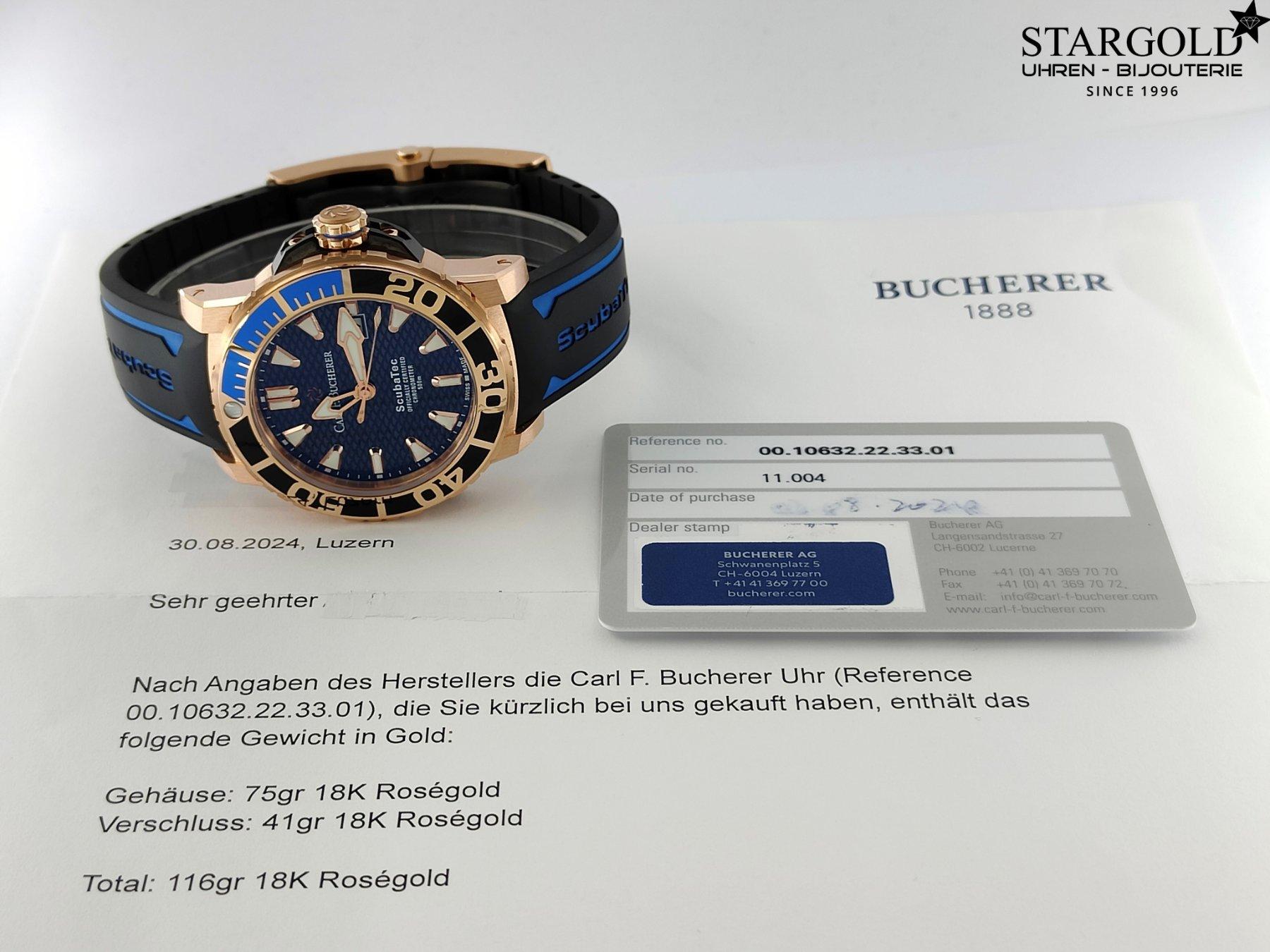 Carl F. Bucherer Patravi Scubatec - 00.10632.22.33.01