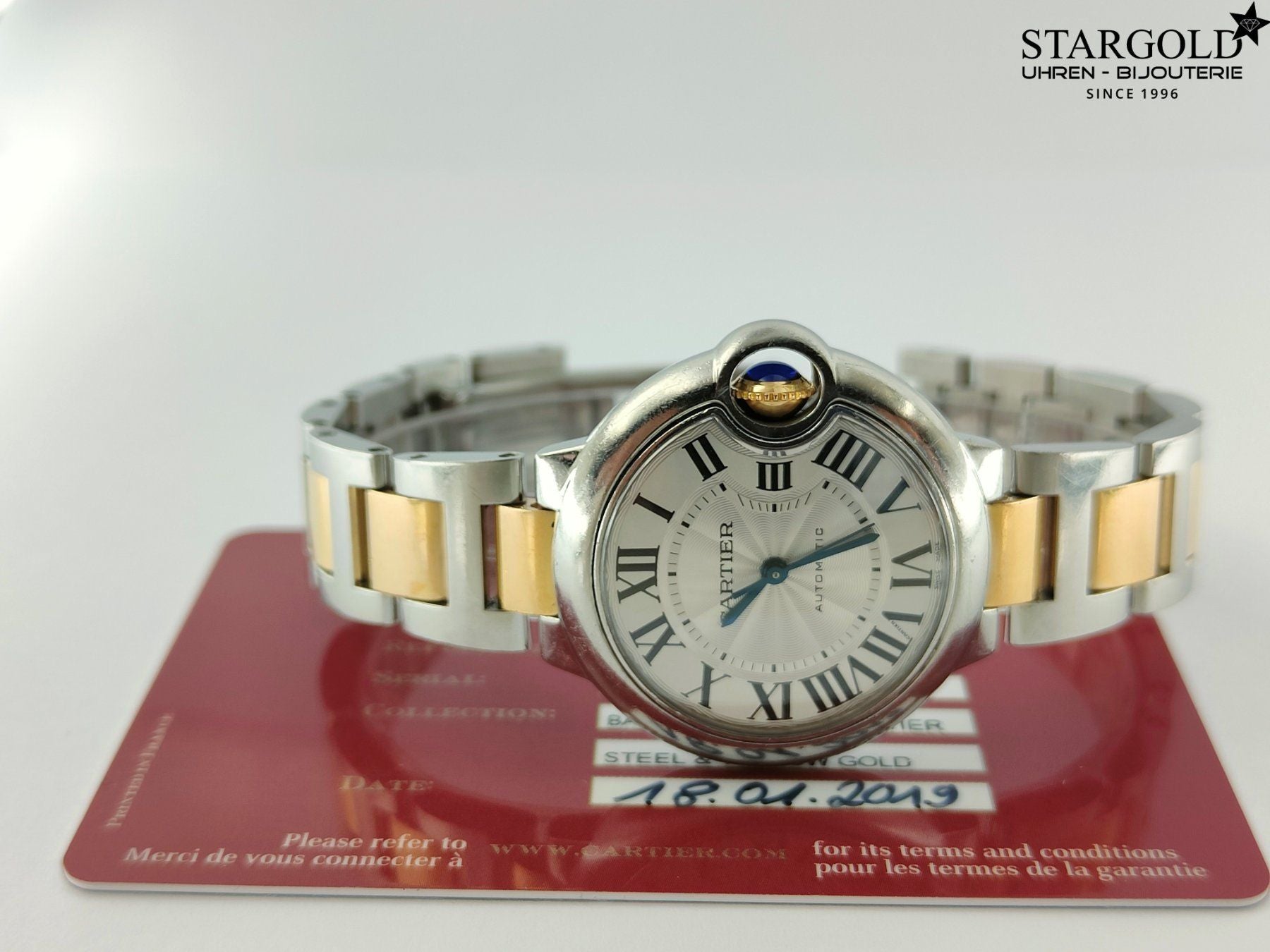 Cartier Ballon Bleu 33mm - W2BB0002